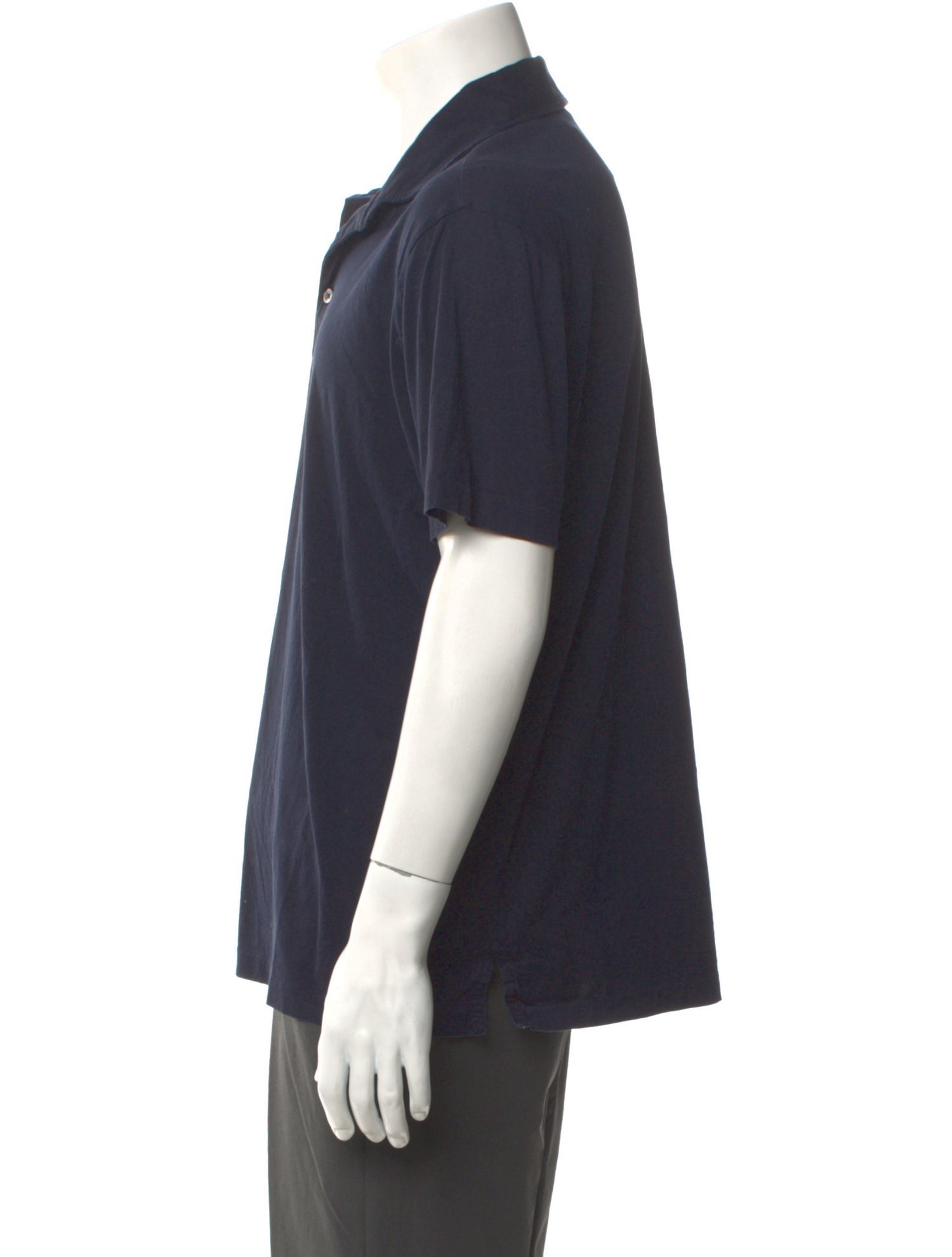 Ralph Lauren Purple Label Collar Short Sleeve Polo Shirt