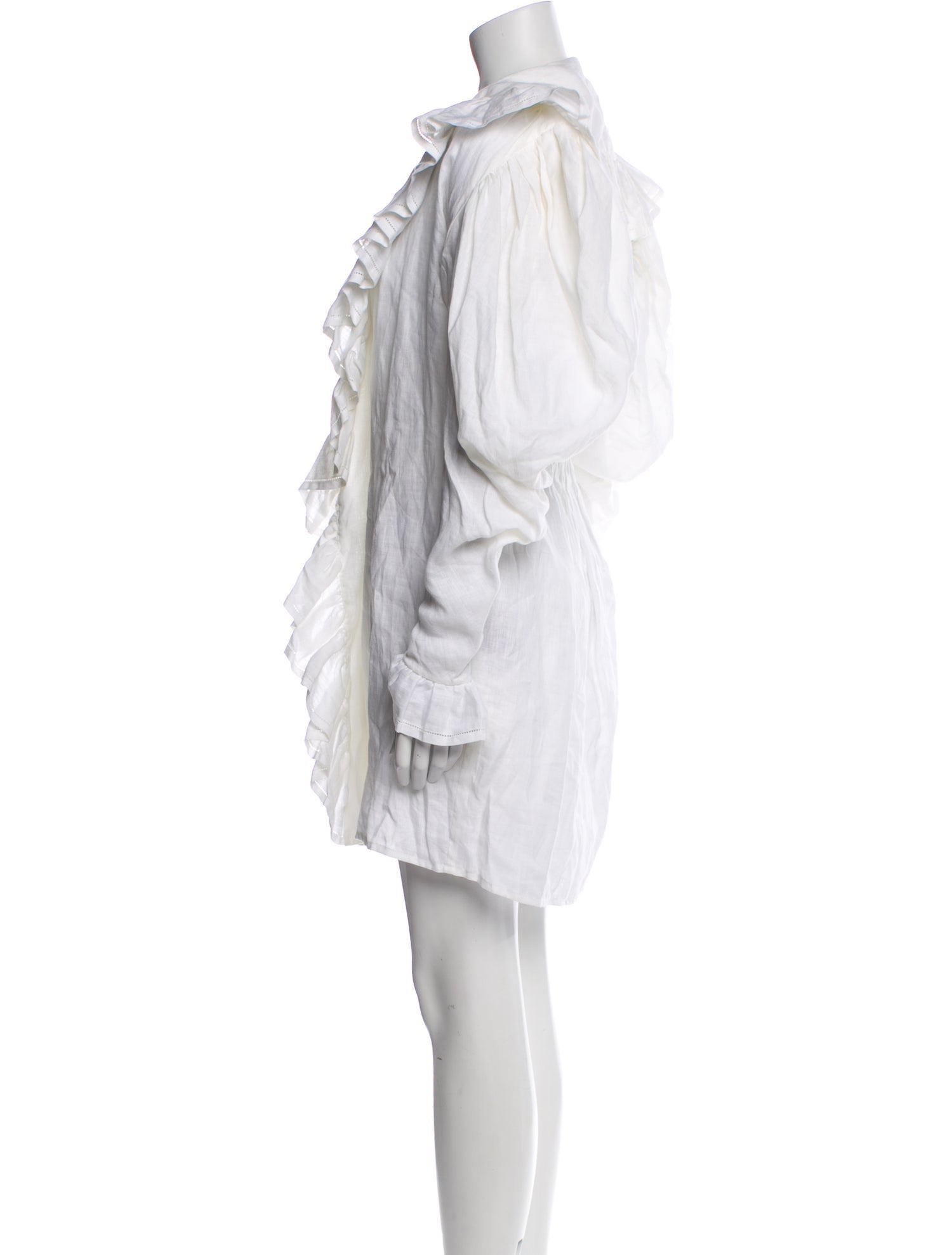 Ralph Lauren Purple Label Linen Knee-Length Dress