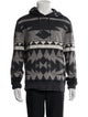 Ralph Lauren Purple Label Graphic Print Crew Neck Hoodie