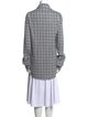 Ralph Lauren Purple Label Plaid Print Long Sleeve Button-Up Top