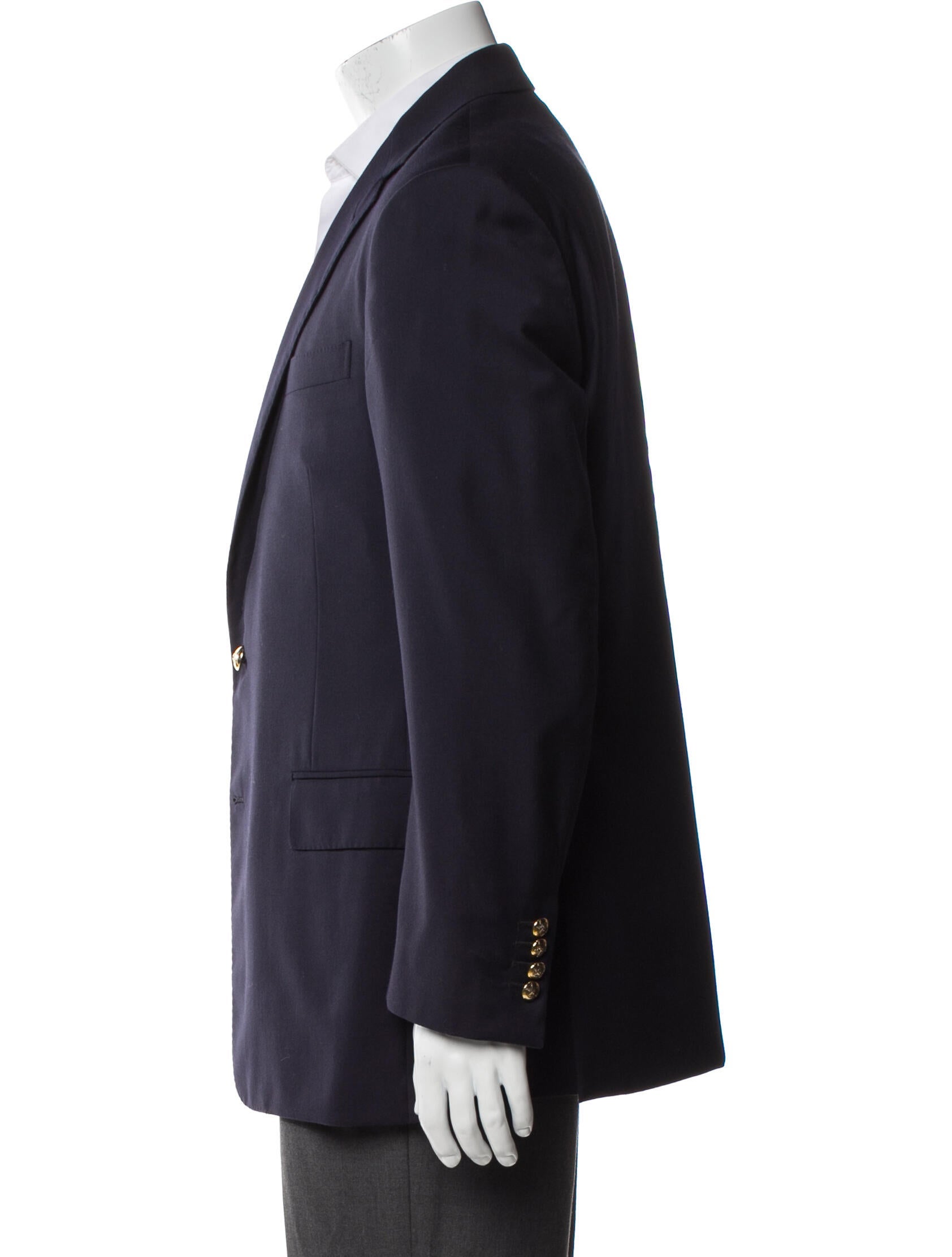 Ralph Lauren Purple Label Wool Overcoat
