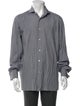 Ralph Lauren Purple Label Plaid Print Long Sleeve Dress Shirt