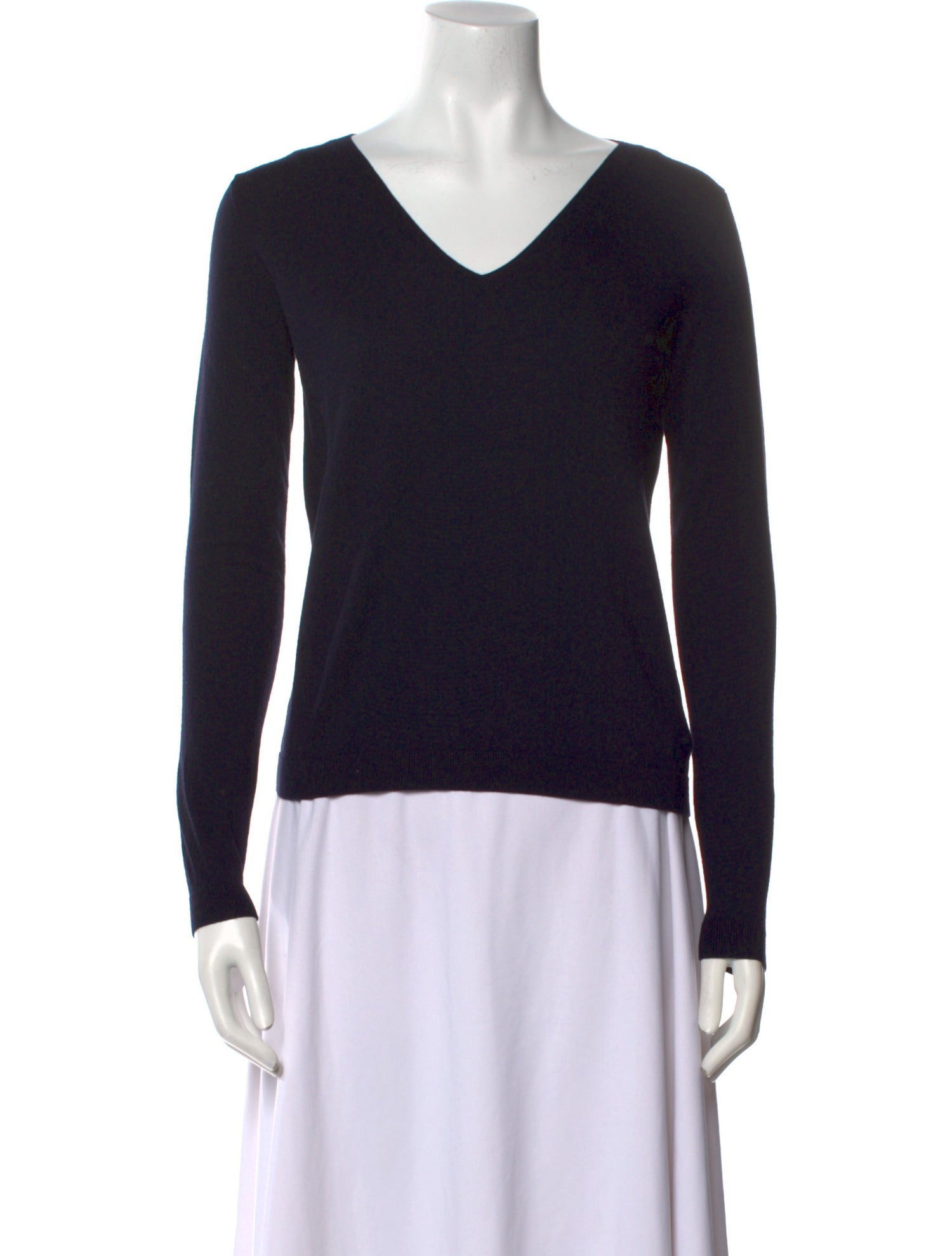 Ralph Lauren Purple Label Wool V-Neck Sweater