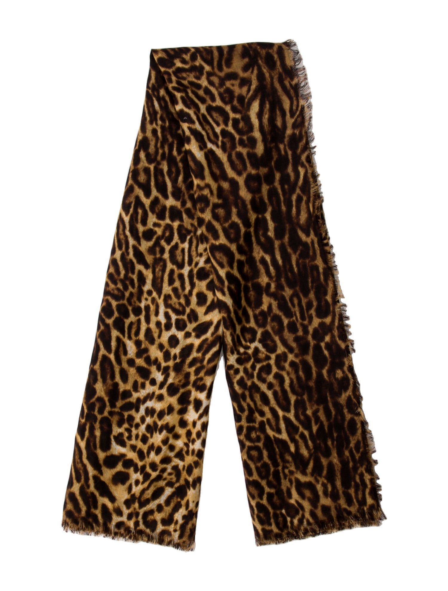 Ralph Lauren Purple Label Animal Print Scarf