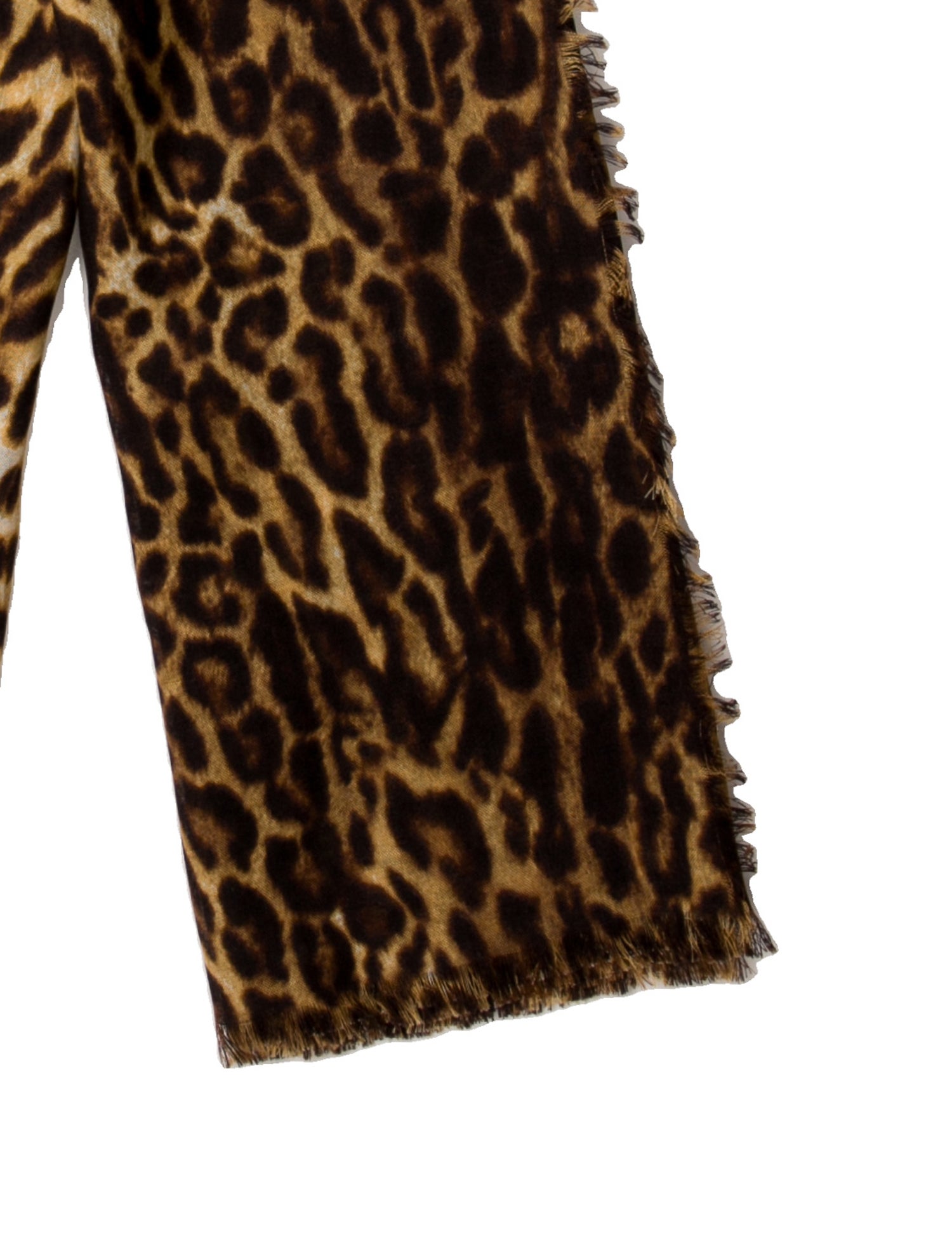 Ralph Lauren Purple Label Animal Print Scarf