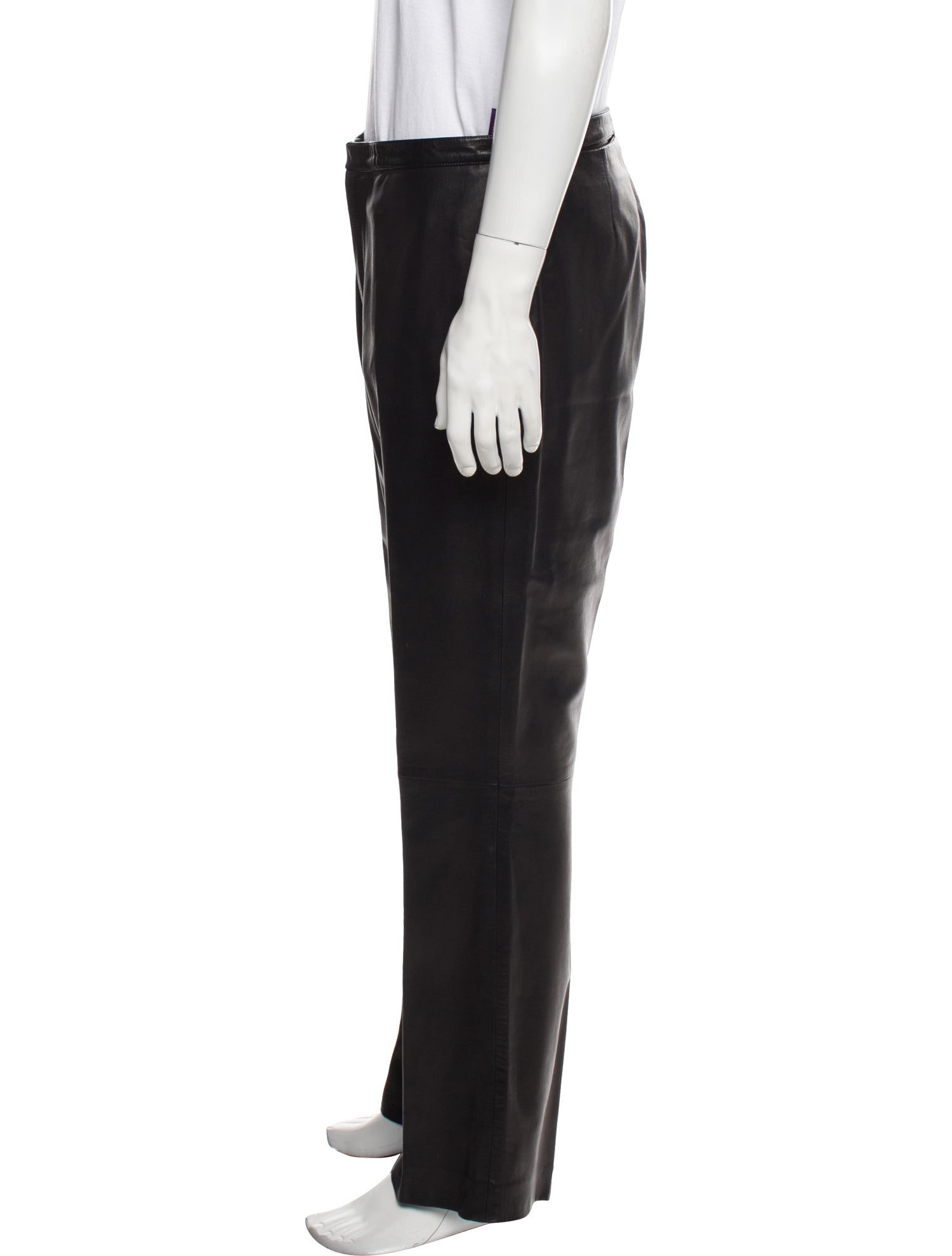 Ralph Lauren Purple Label Leather Pants