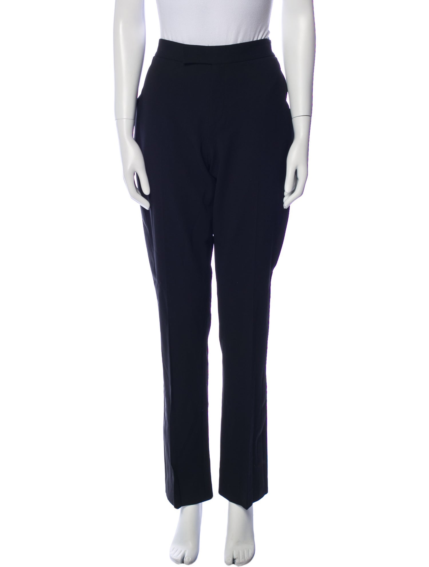 Ralph Lauren Purple Label Wool Straight Leg Pants