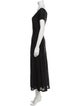 Ralph Lauren Purple Label Scoop Neck Long Dress