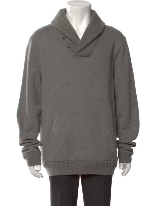 Ralph Lauren Purple Label V-Neck Long Sleeve Hoodie