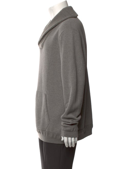 Ralph Lauren Purple Label V-Neck Long Sleeve Hoodie
