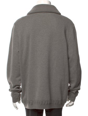 Ralph Lauren Purple Label V-Neck Long Sleeve Hoodie