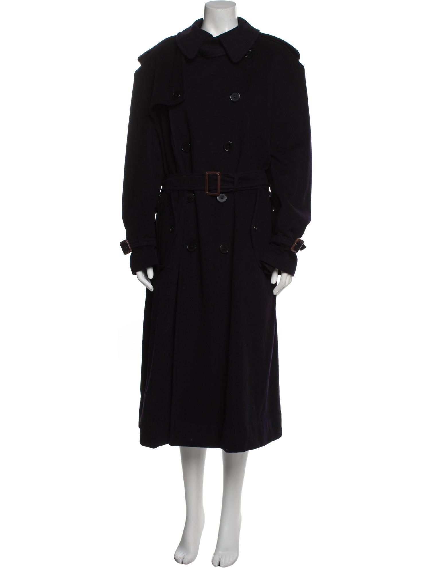 Ralph Lauren Purple Label Cashmere Trench Coat