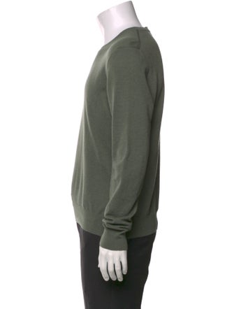 Ralph Lauren Purple Label Silk Crew Neck Pullover