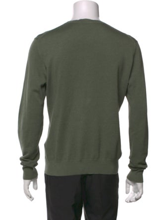 Ralph Lauren Purple Label Silk Crew Neck Pullover