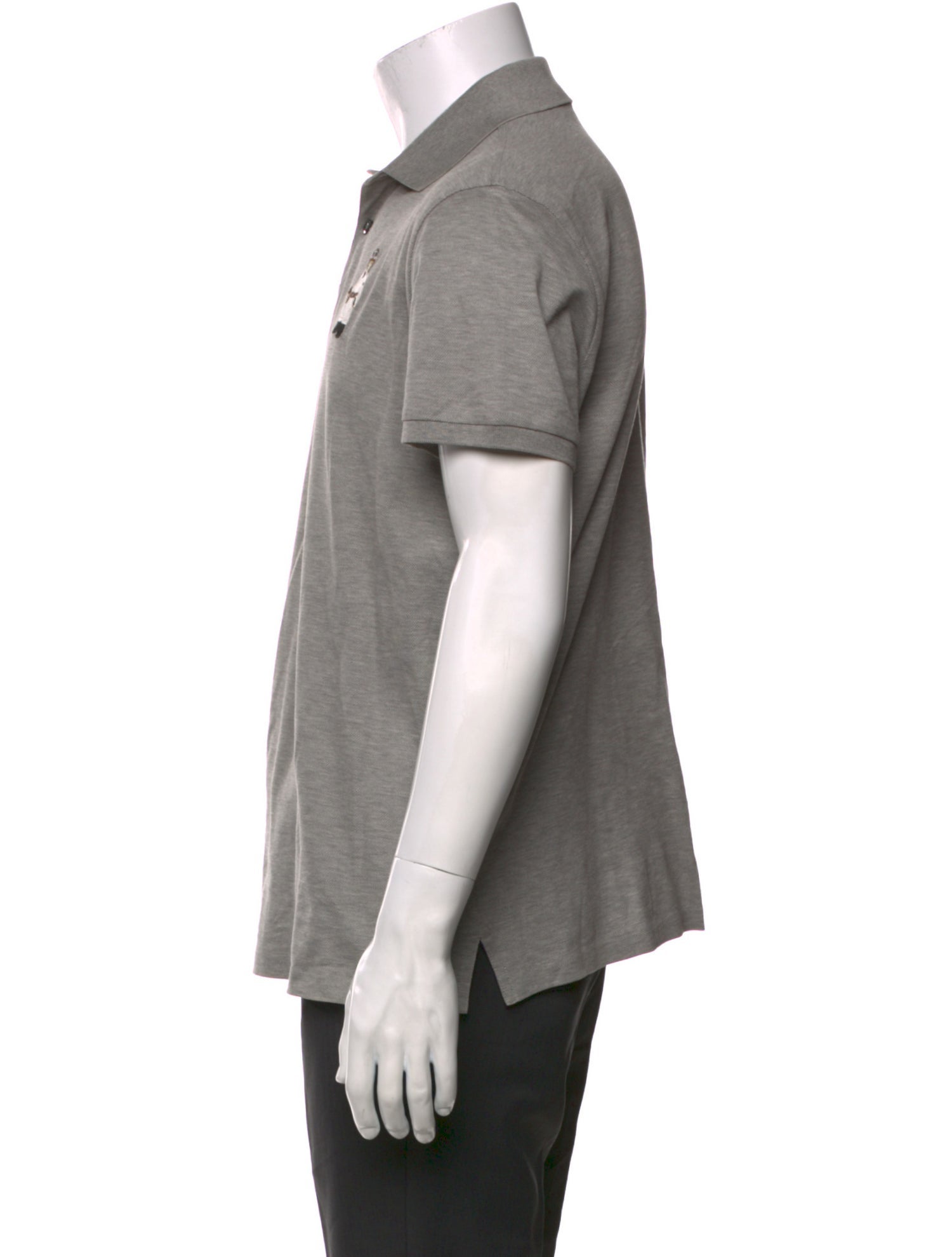 Ralph Lauren Purple Label V-Neck Short Sleeve Polo Shirt