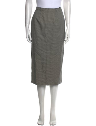 Ralph Lauren Purple Label Wool Knee-Length Skirt