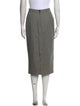 Ralph Lauren Purple Label Wool Knee-Length Skirt