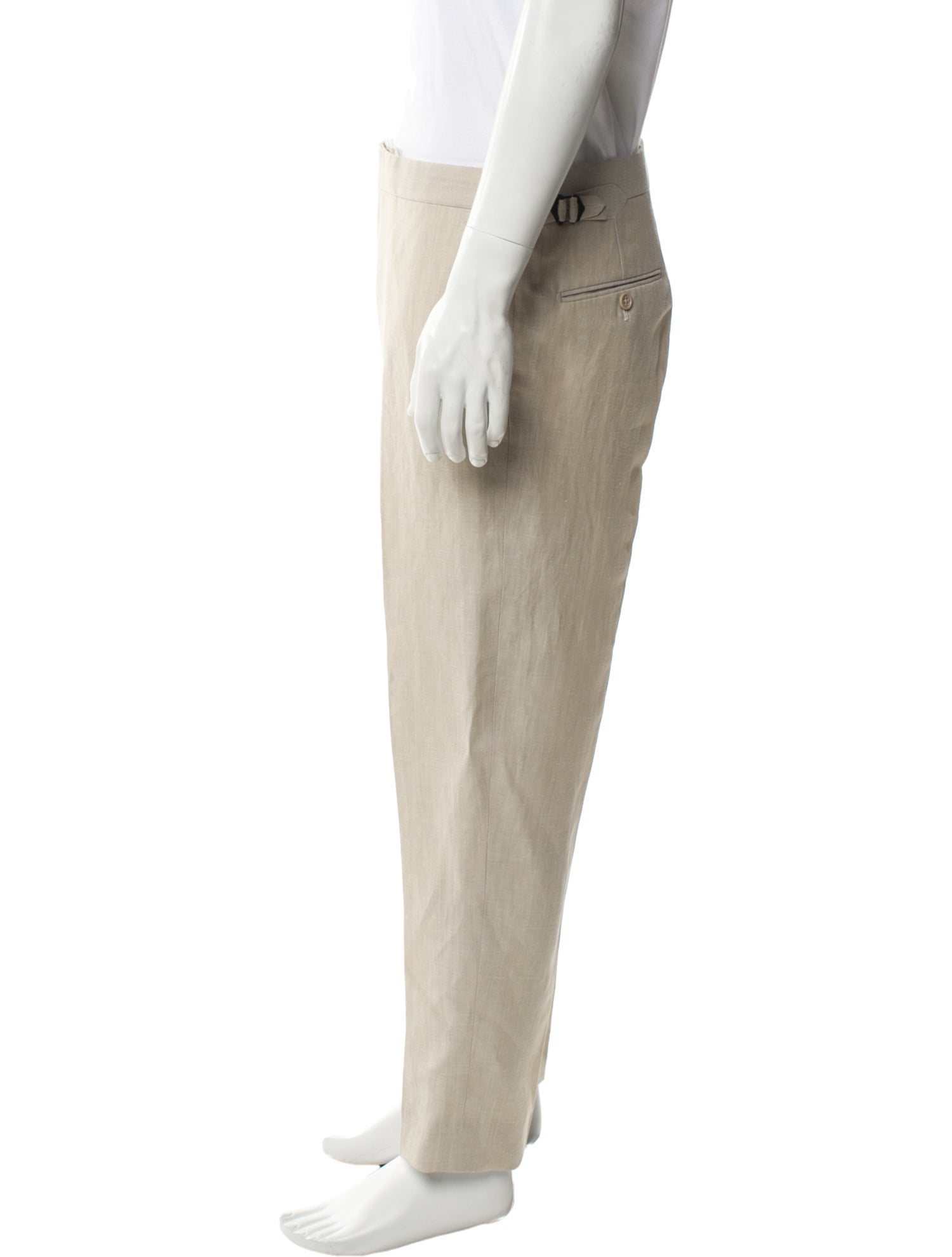 Ralph Lauren Purple Label Linen Dress Pants