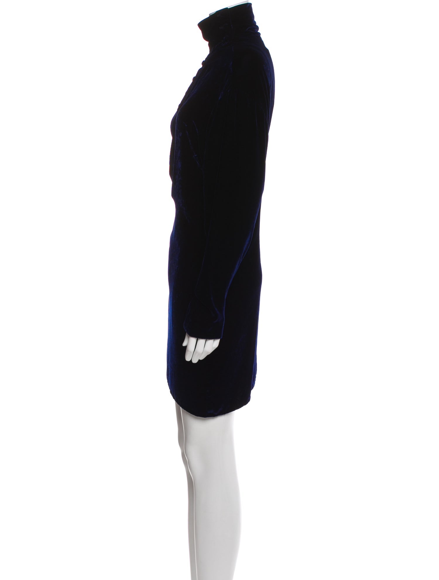 Ralph Lauren Purple Label Turtleneck Mini Dress