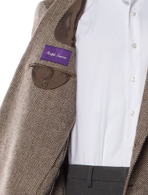 Ralph Lauren Purple Label Linen Tweed Pattern Blazer