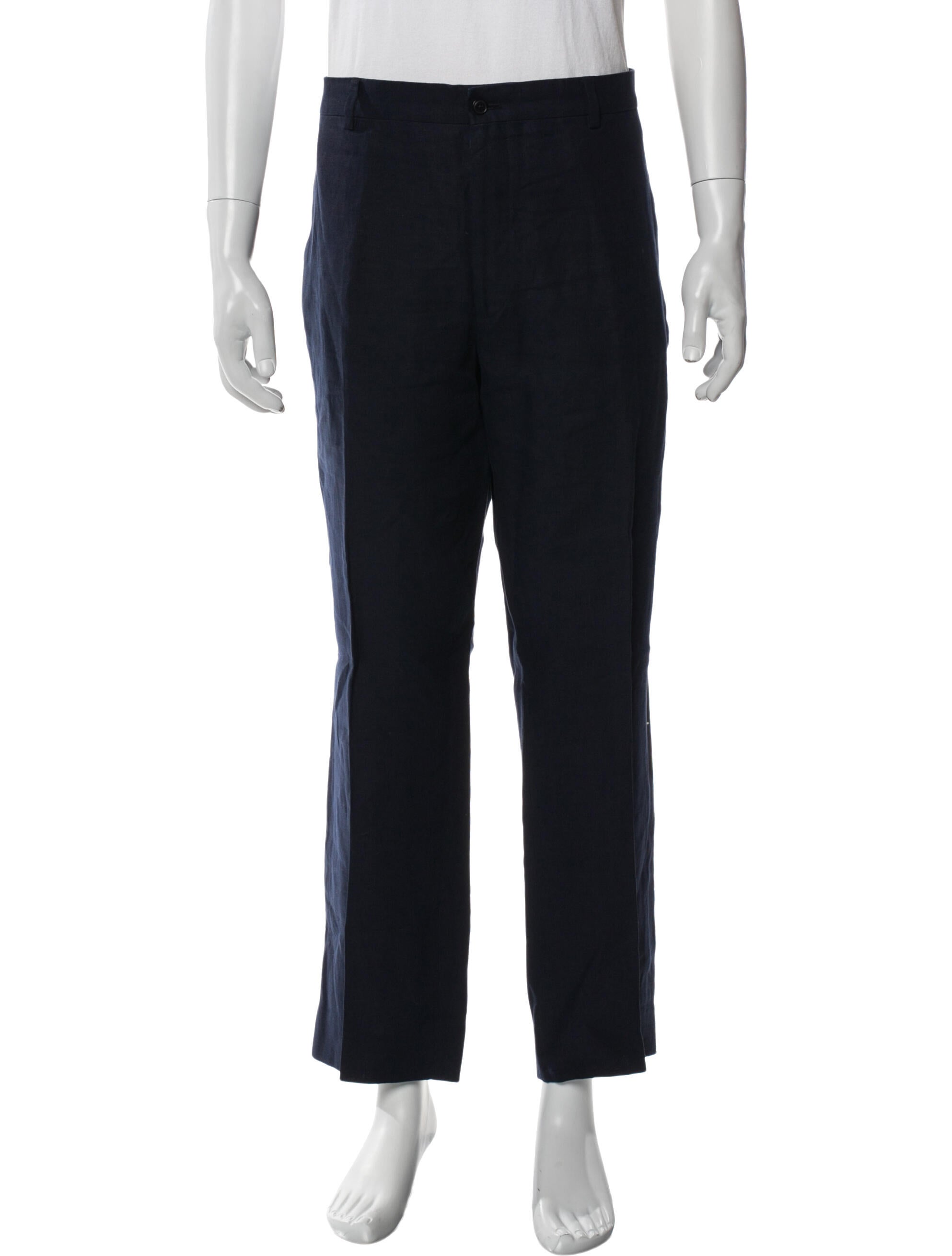 Ralph Lauren Purple Label Linen Dress Pants