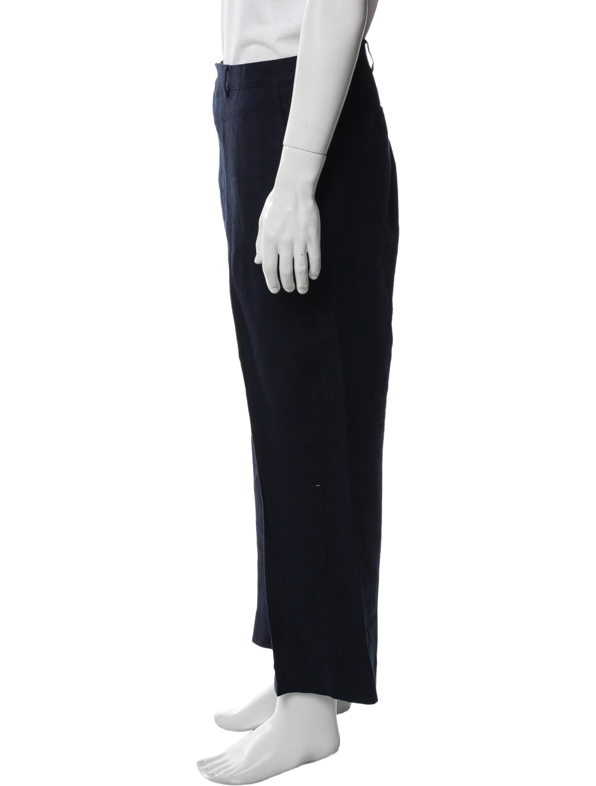 Ralph Lauren Purple Label Linen Dress Pants