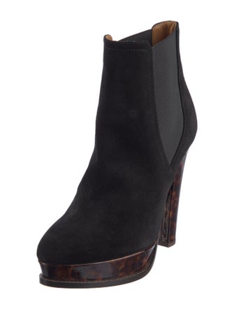 Ralph Lauren Purple Label Suede Chelsea Boots