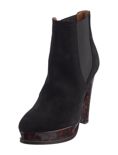 Ralph Lauren Purple Label Suede Chelsea Boots