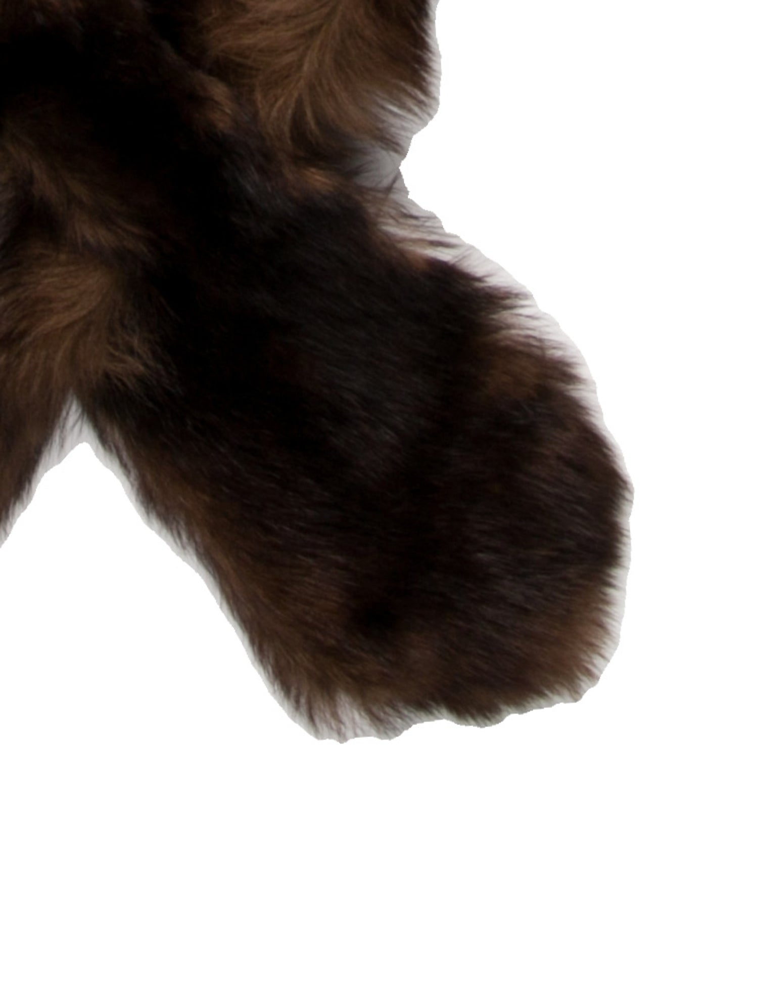 Ralph Lauren Purple Label Shearling Scarf