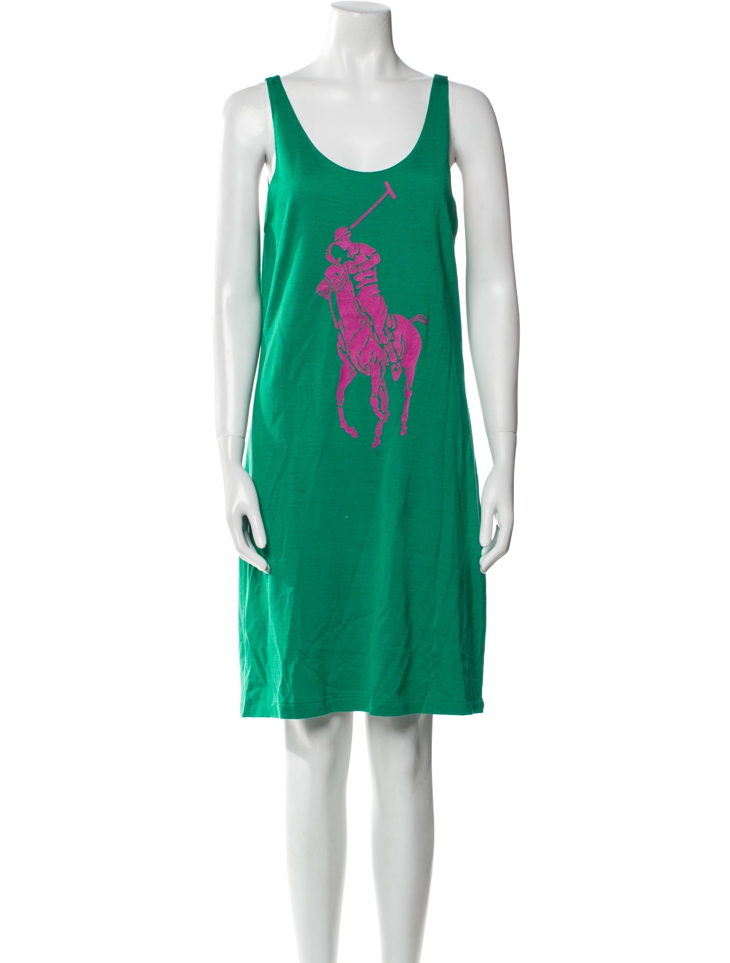 Ralph Lauren Purple Label Printed Mini Dress