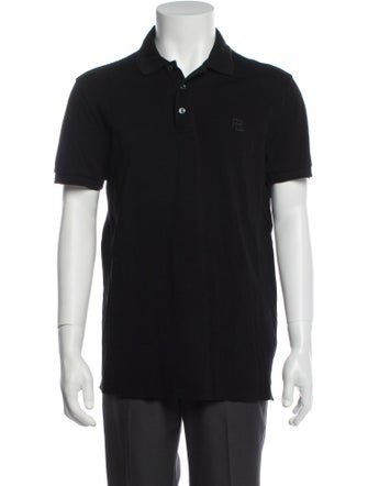 Ralph Lauren Purple Label Crew Neck Short Sleeve Polo Shirt