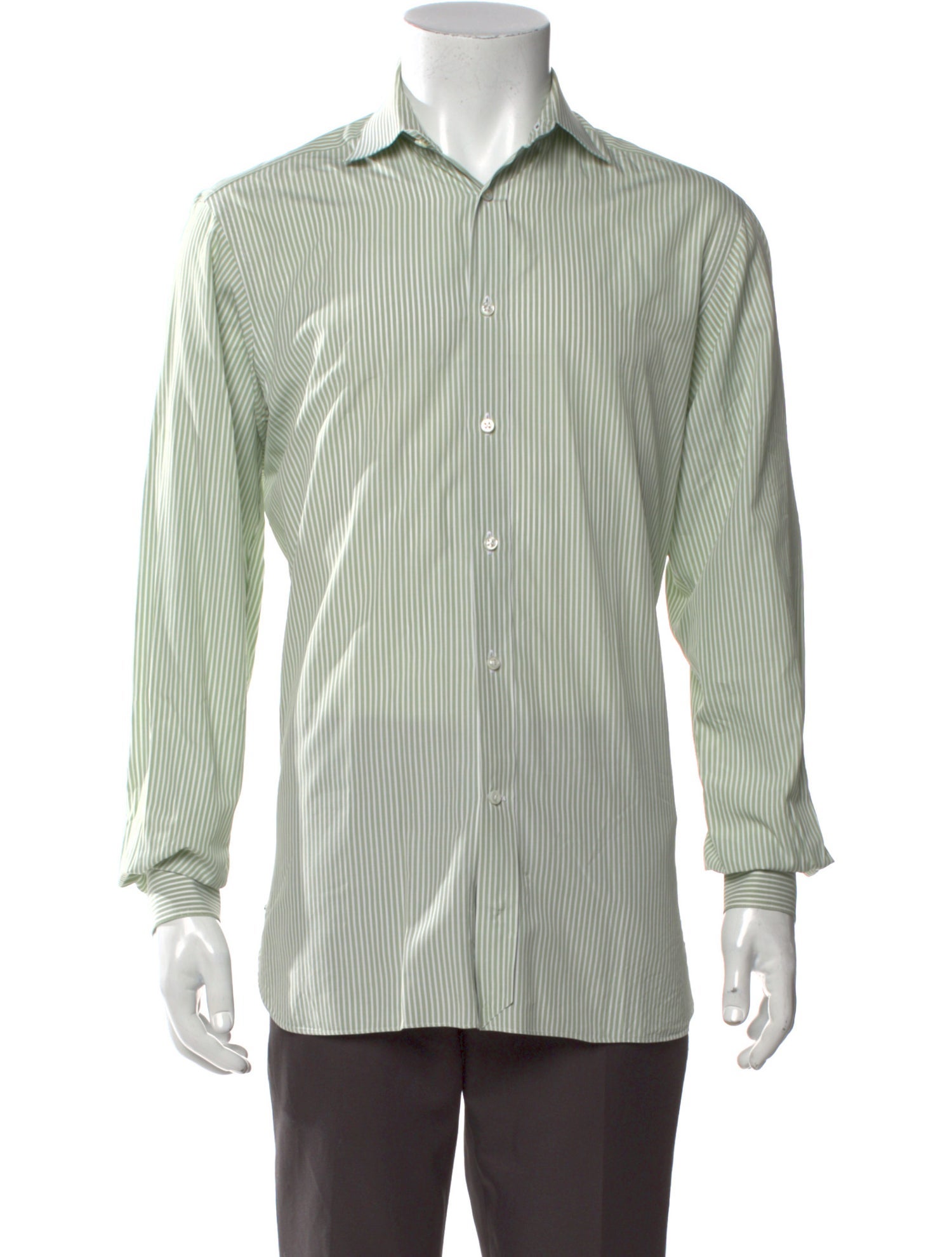 Ralph Lauren Purple Label Striped Long Sleeve Shirt