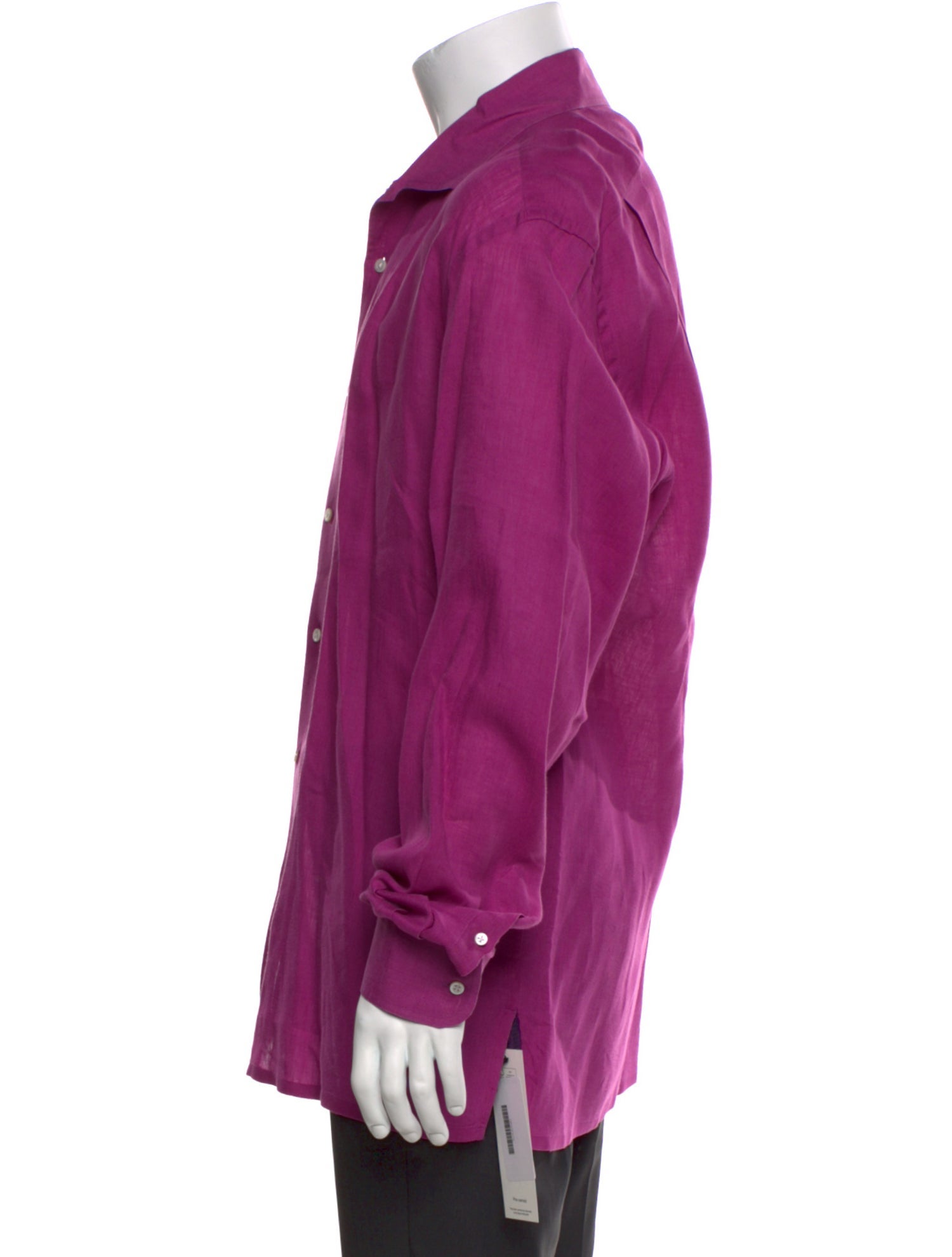 Ralph Lauren Purple Label Linen Long Sleeve Shirt