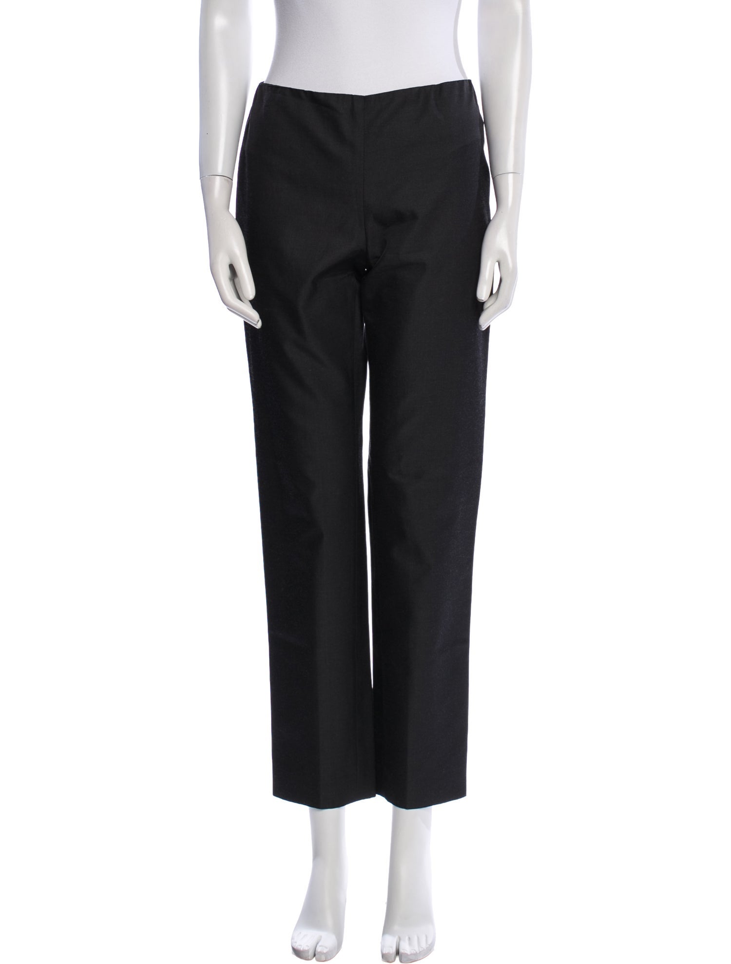 Ralph Lauren Purple Label Wool Straight Leg Pants