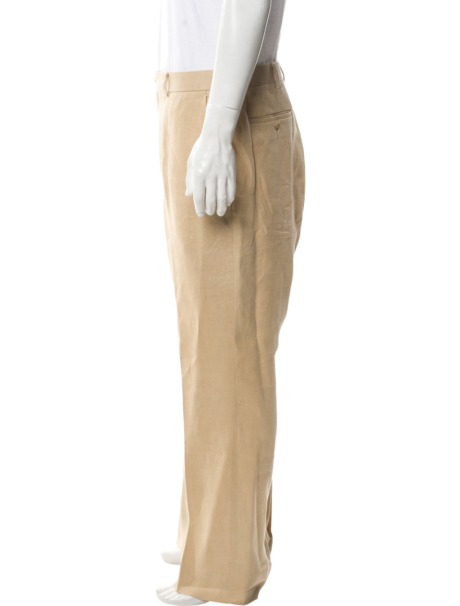 Ralph Lauren Purple Label Hemp Dress Pants