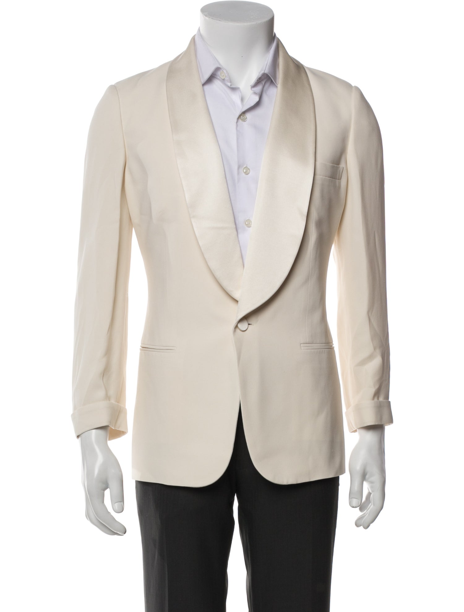 Ralph Lauren Purple Label Silk Moto Jacket