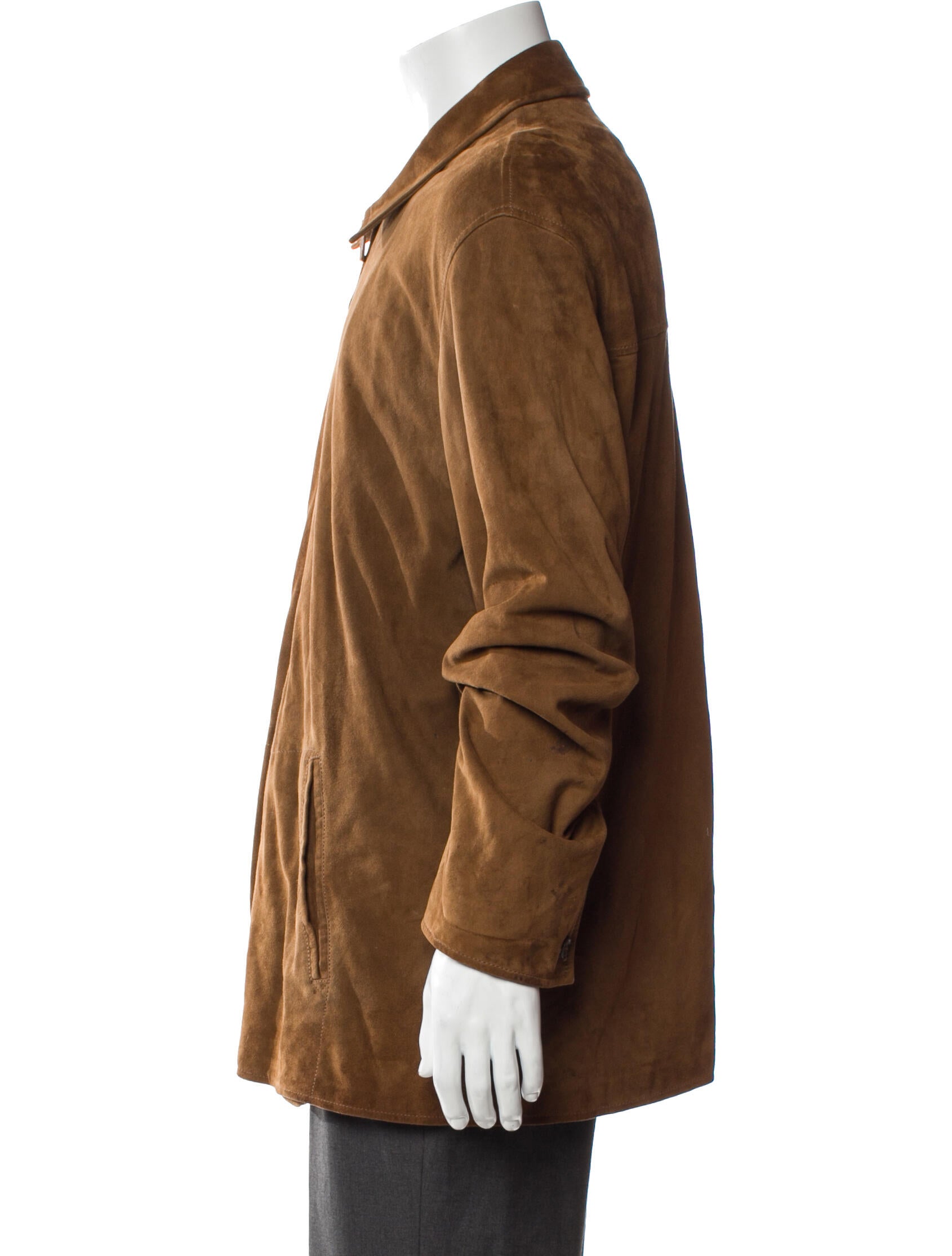 Ralph Lauren Purple Label Lambskin Overcoat