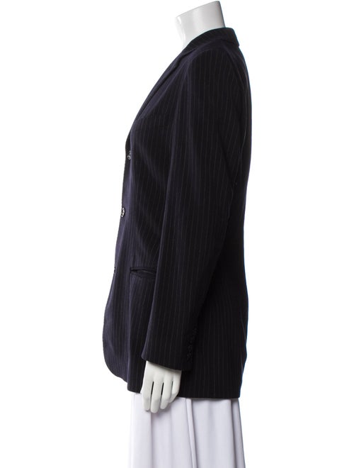 Ralph Lauren Purple Label Wool Striped Blazer