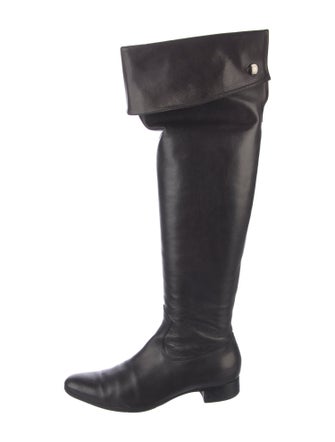 Ralph Lauren Purple Label Leather Riding Boots