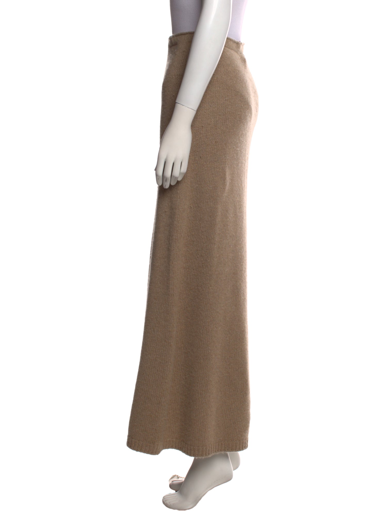 Ralph Lauren Collection Cashmere Midi Length Skirt