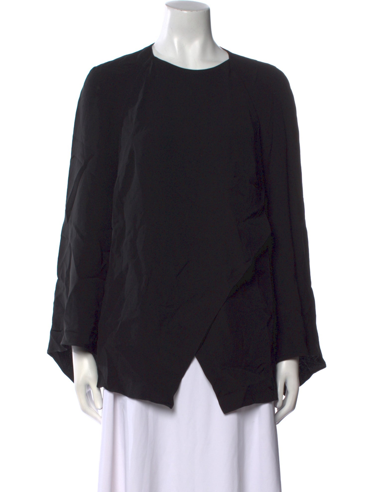 Ralph Lauren Collection Silk Crew Neck Blouse w/ Tags
