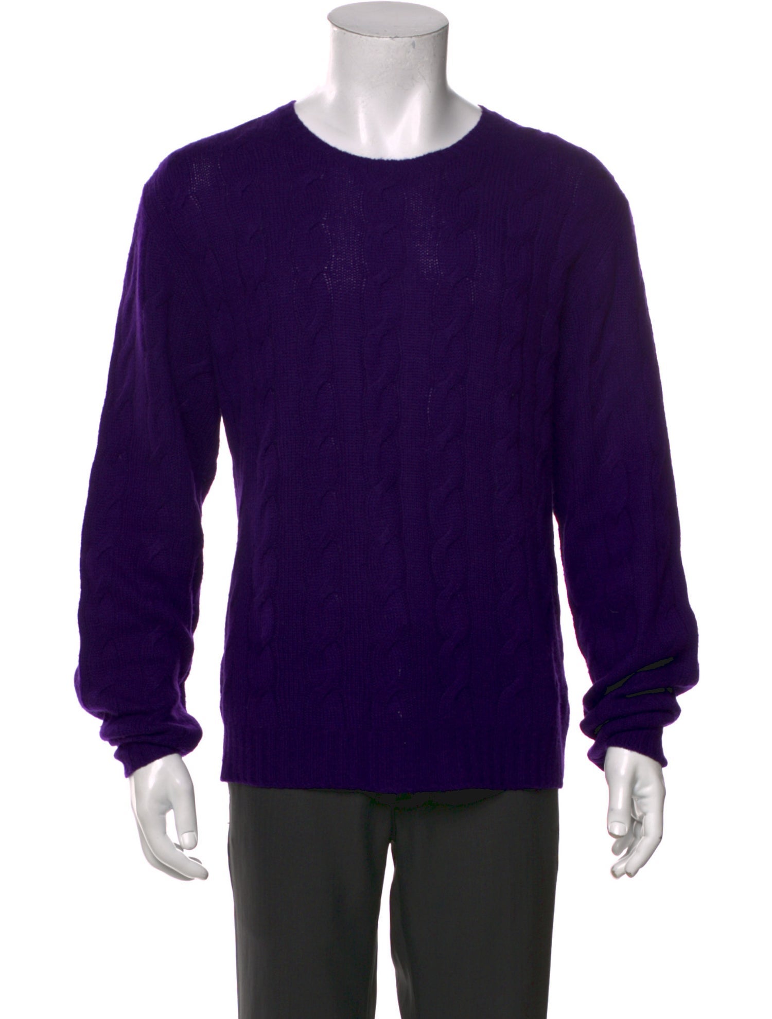 Ralph Lauren Purple Label Cashmere Crew Neck Pullover