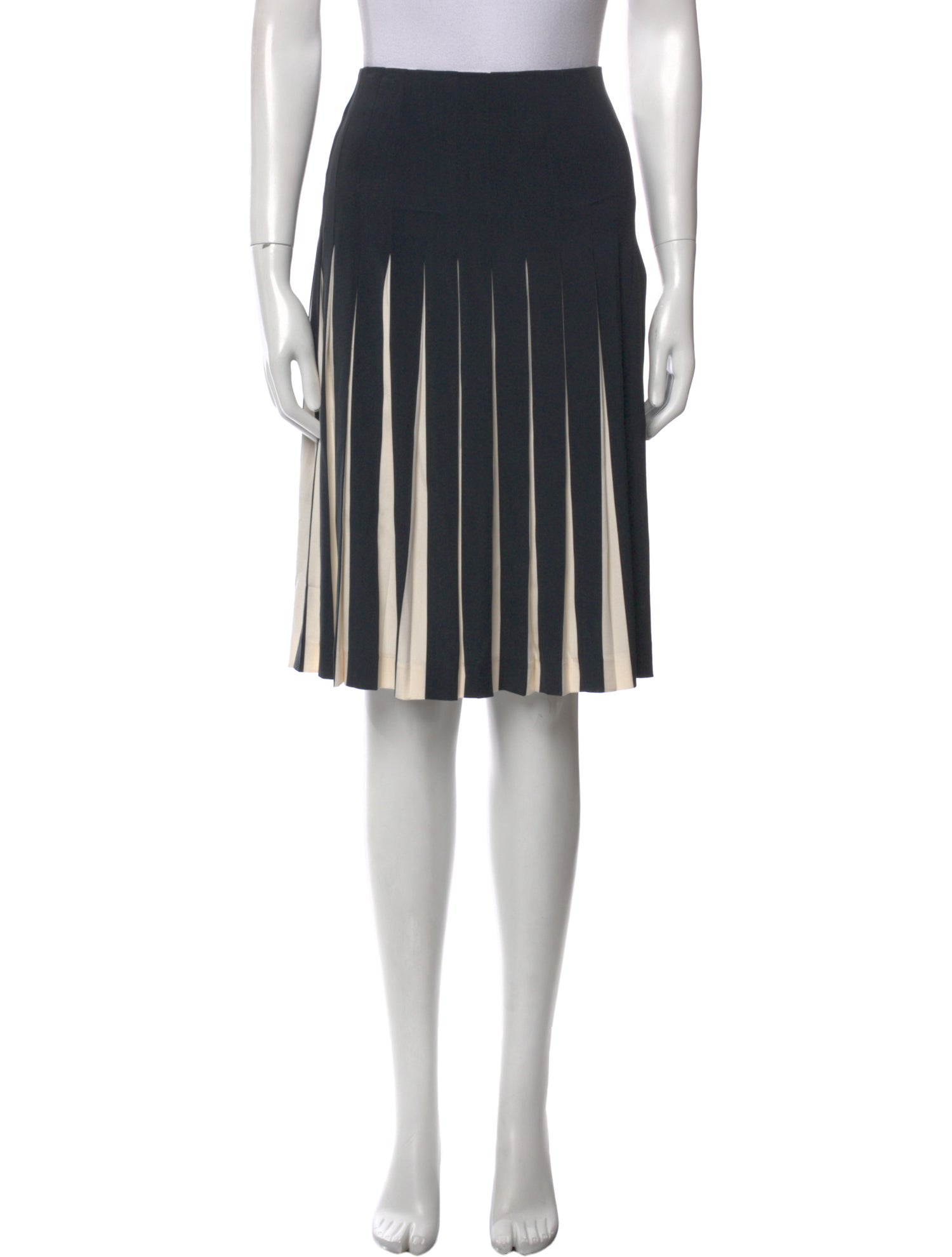 Ralph Lauren Purple Label Silk Knee-Length Skirt