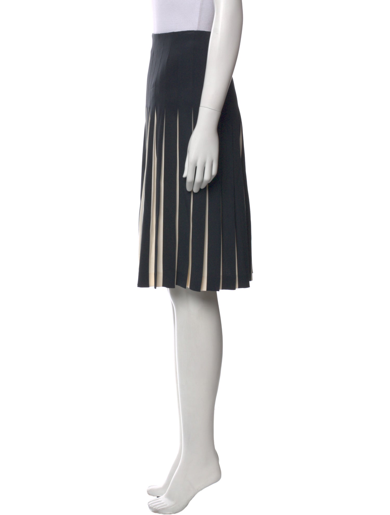 Ralph Lauren Purple Label Silk Knee-Length Skirt