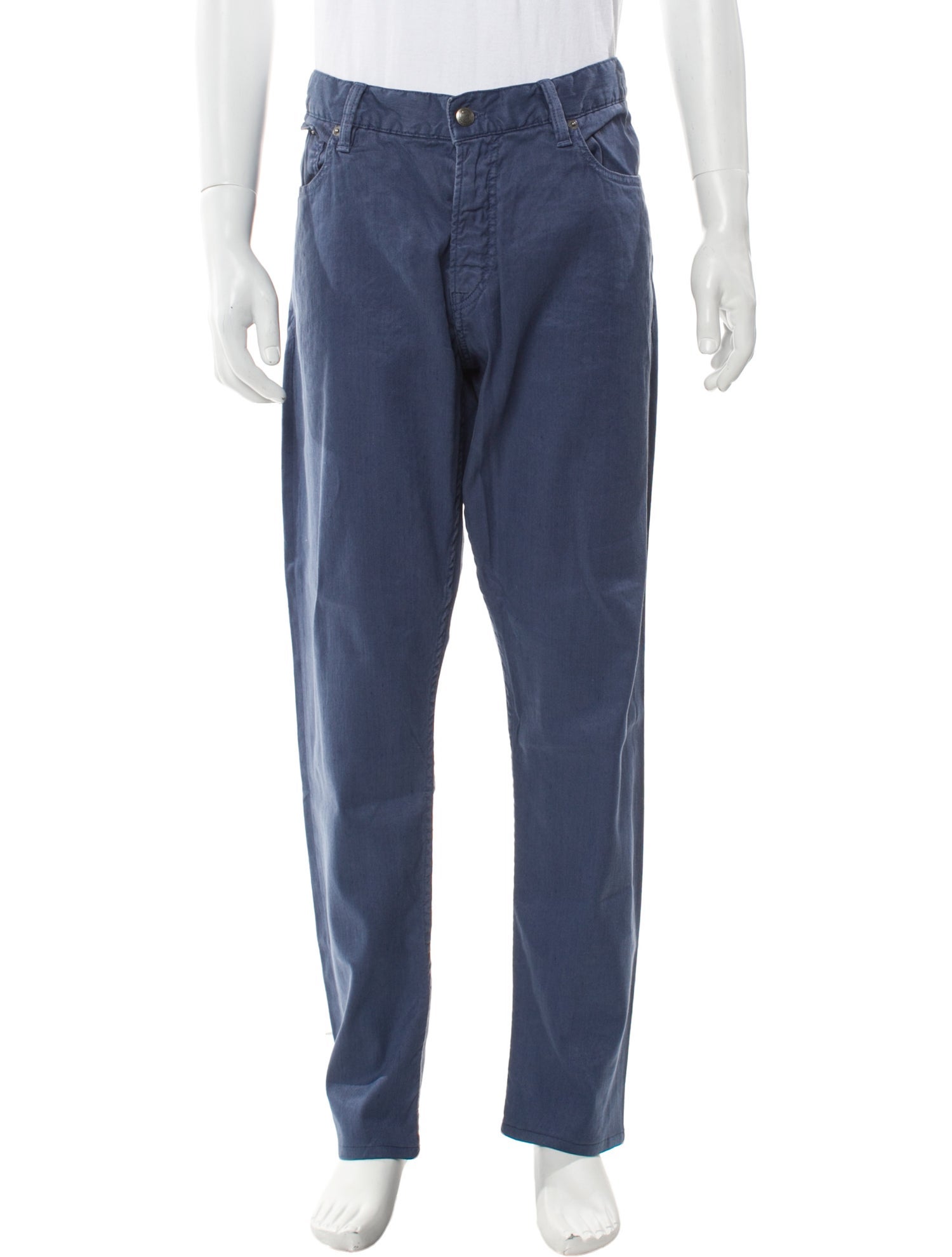 Ralph Lauren Purple Label Straight-Leg Jeans
