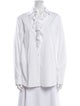 Ralph Lauren Purple Label Long Sleeve Button-Up Top