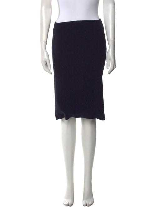 Ralph Lauren Collection Wool Knee-Length Skirt
