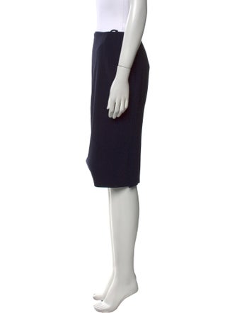 Ralph Lauren Collection Wool Knee-Length Skirt