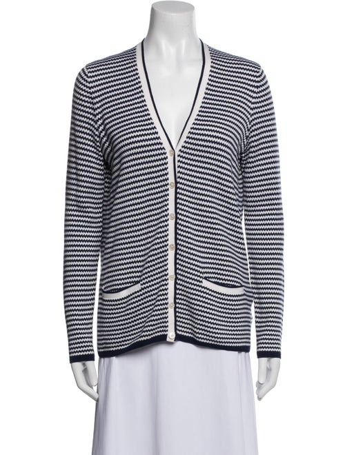 Ralph Lauren Purple Label Silk Striped Sweater