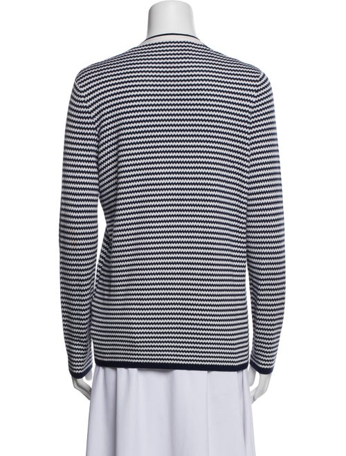 Ralph Lauren Purple Label Silk Striped Sweater